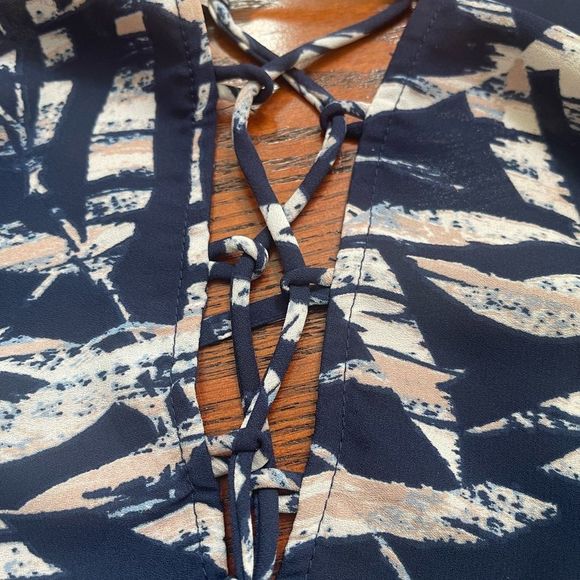 - MIDI Dress with Asymmetrical Hem NWT - Picture 5 of 12